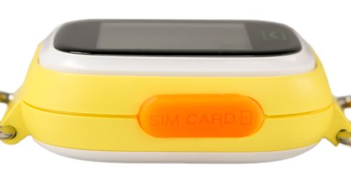 детские смарт часы с gps трекером вид сбоку